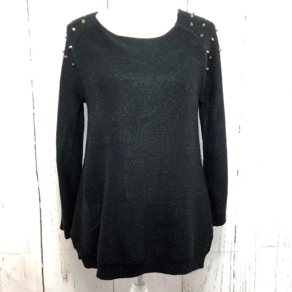 CHARLOTTE RUSSE CROCHET SWEATER SIZE L